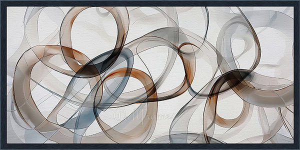 Swirling Ribbon Loops
