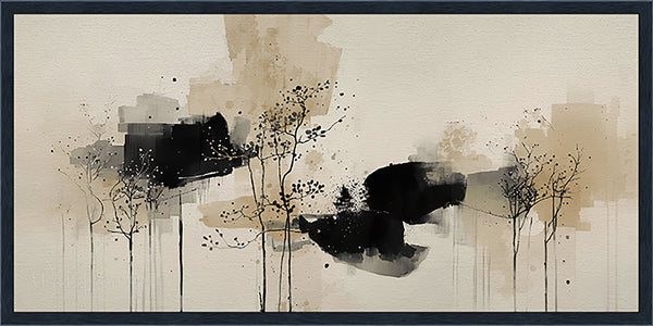 Ink Splash Trees
