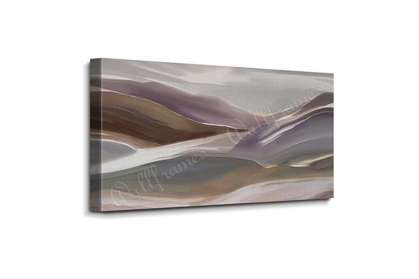Amethyst Horizon Abstract