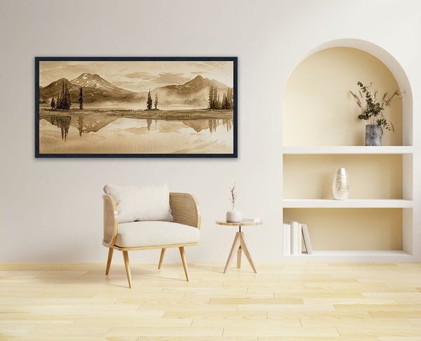 Mountain Lake Landscape