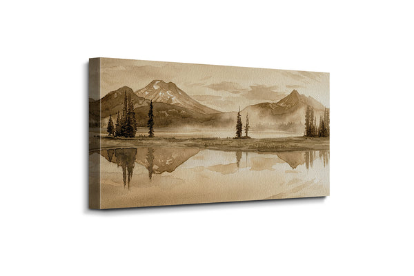Mountain Lake Landscape
