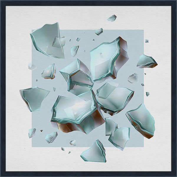 Floating Mineral Forms 1