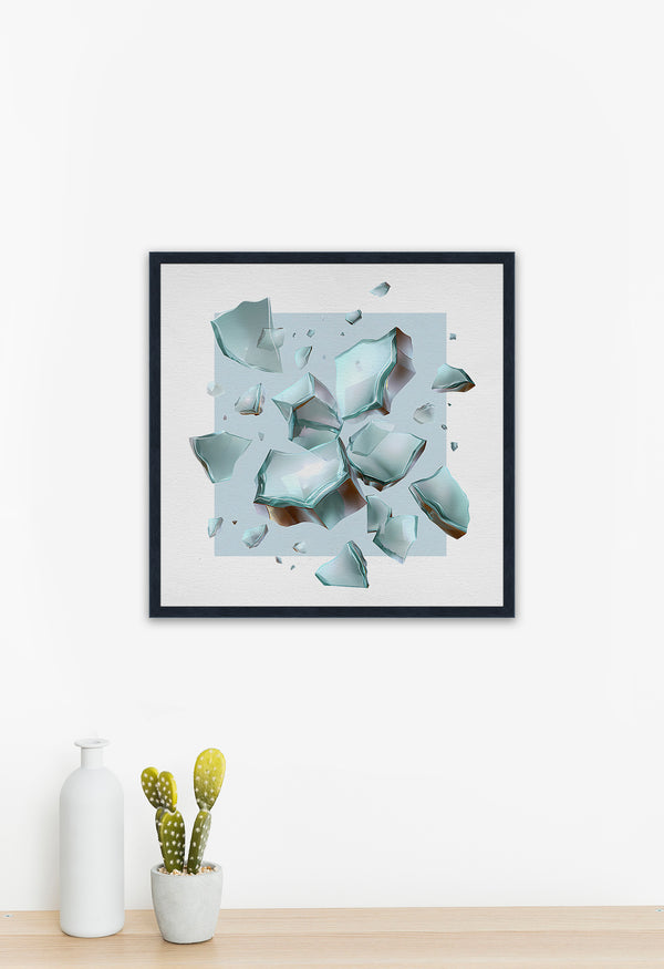 Floating Mineral Forms 1