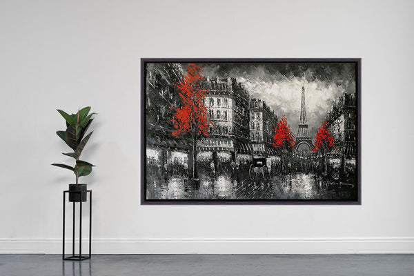 Crimson in the City of Lights