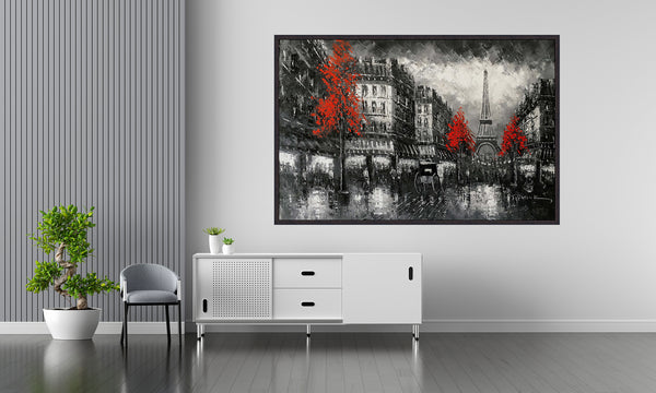 Crimson in the City of Lights