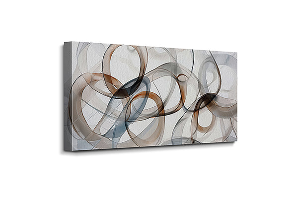 Swirling Ribbon Loops