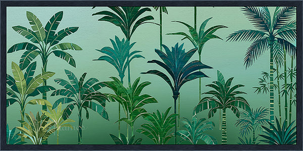 Tropical Green Palms