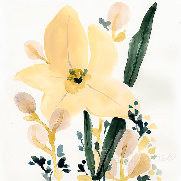 Luminous yellow Bloom 1