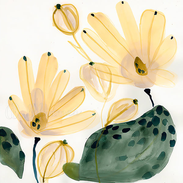 Luminous yellow Bloom 2