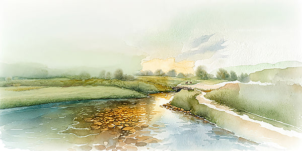 Quiet Countryside Stream