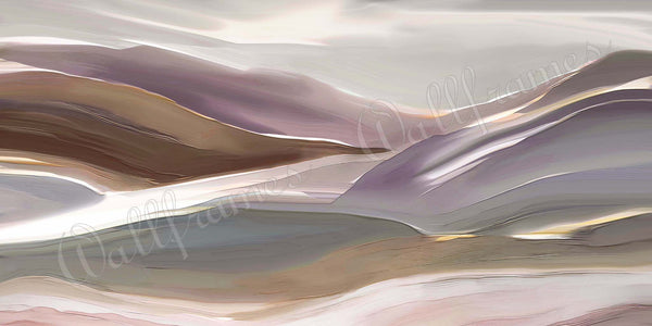 Amethyst Horizon Abstract
