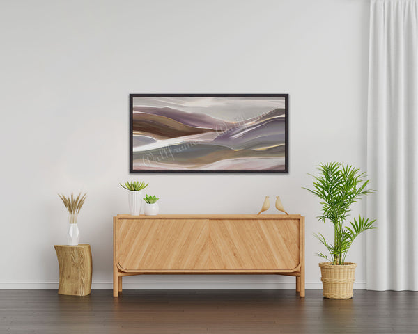 Amethyst Horizon Abstract
