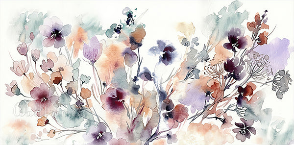Watercolour Wildflower Bloom