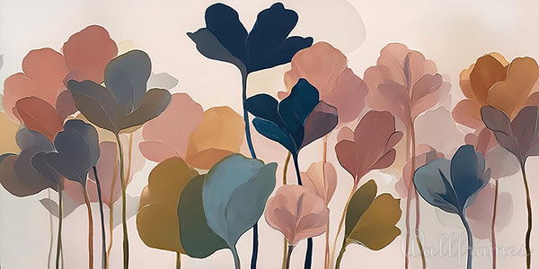 Abstract Botanical Haze