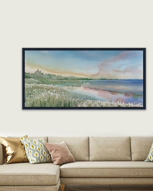 Serene Coastal Landscape