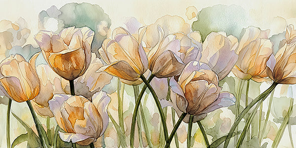 Soft Tulip Meadow