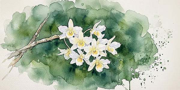 White Blossom Botanical