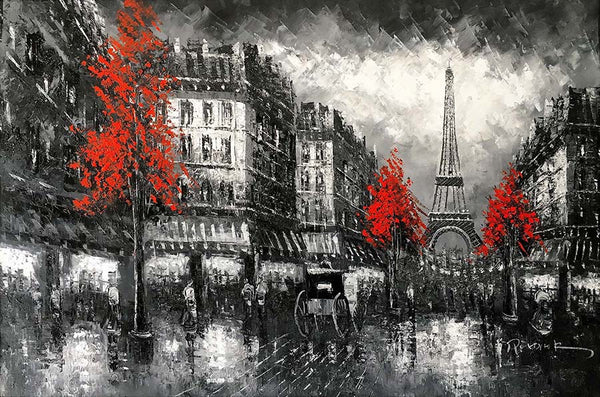 Crimson in the City of Lights